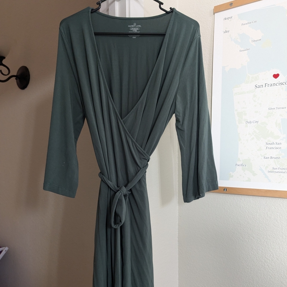 Caden Lane Bamboo Maternity Robe
